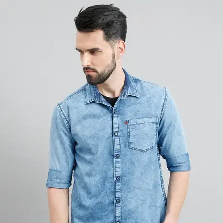 blue jeans shirt