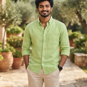 cotton linen shirt